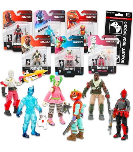 Amazon.com: Jazwares FORTNITE Early Game Survival Kit Figure Pack